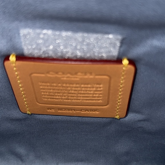 Coach Tabby Washed Denim b4/indigo Soft Shoulder Bag - Picture 10 of 15